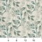 Mineral Leaf - Aqua & Teal Leaves Upholstery Fabric 54 Inches"